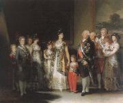 Francisco Goya family of carlos lv France oil painting reproduction